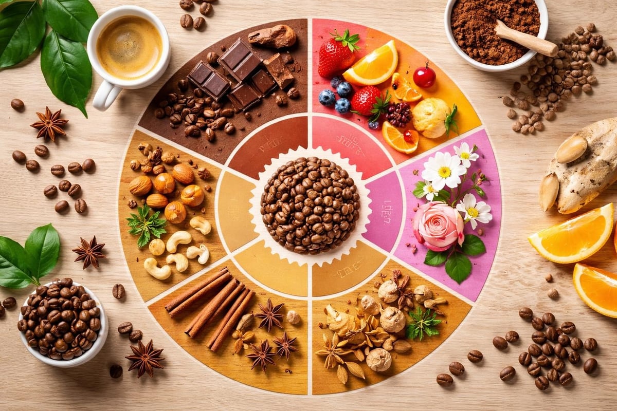 Profil aromatique café