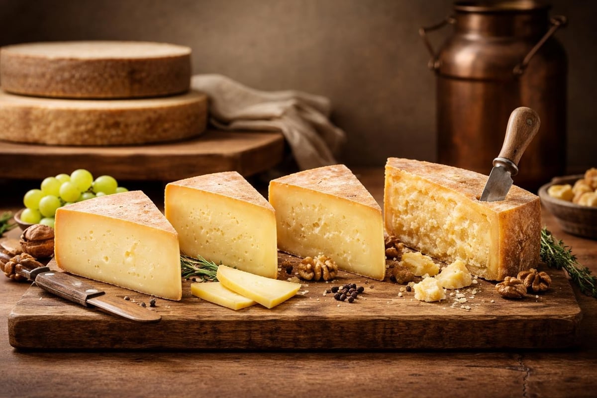 Bergkäse Reifestufen