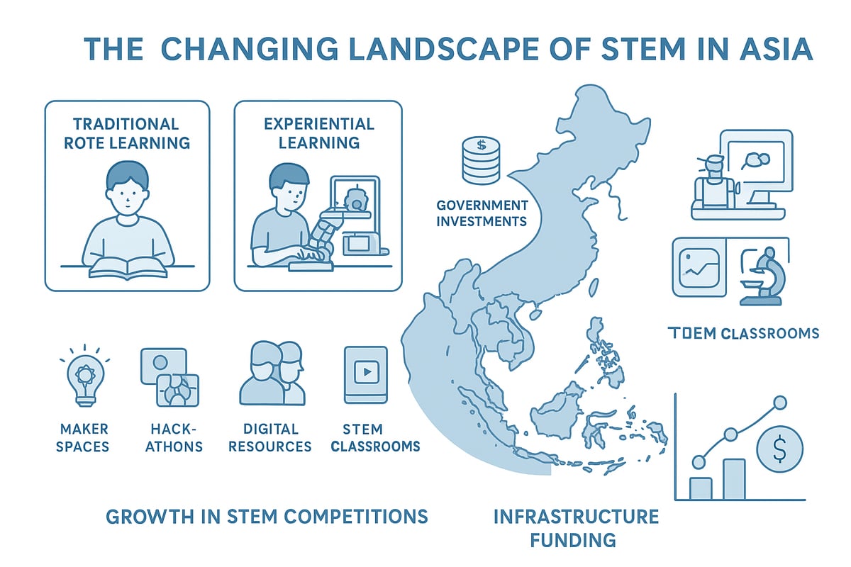 The Changing Landscape of STEM in Asia