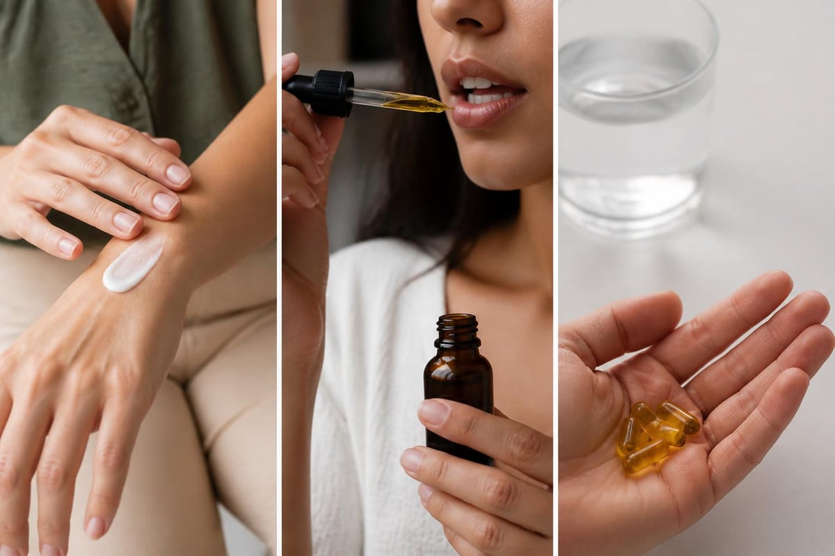 CBD delivery methods comparison