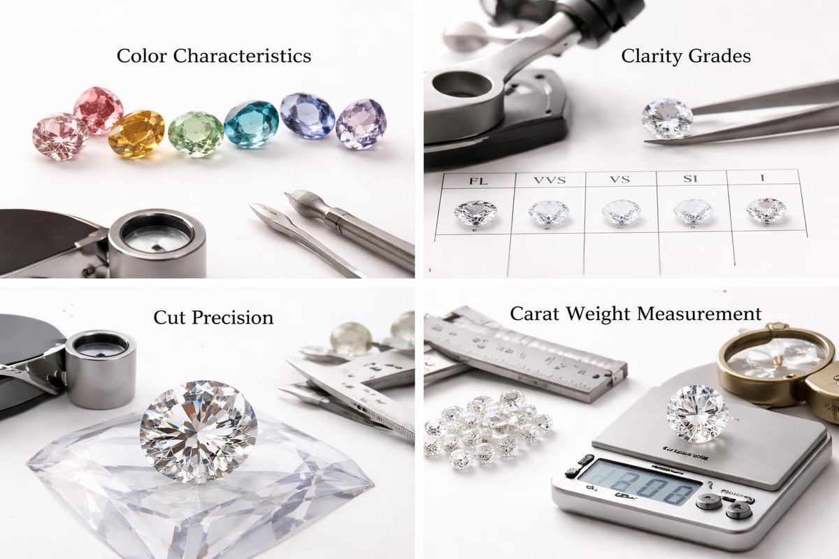 Gemstone quality evaluation criteria