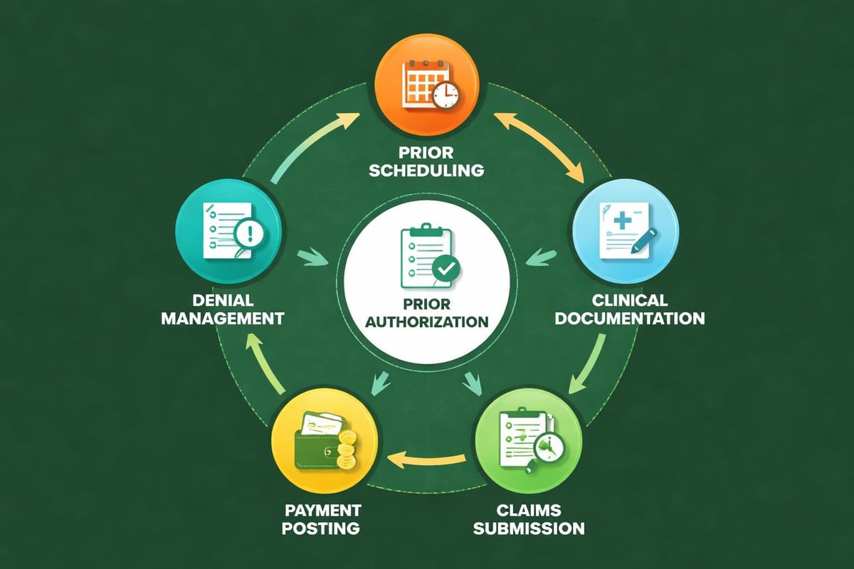 Revenue cycle integration points