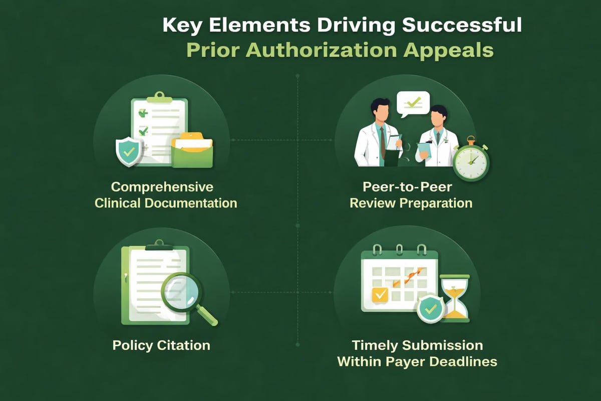 Authorization appeal success factors