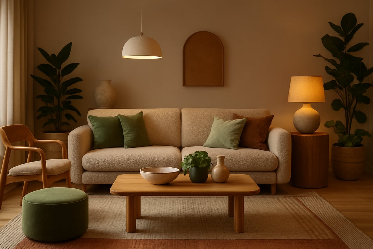 2025年のトレンド:コージースペースのための素材、色、スタイル