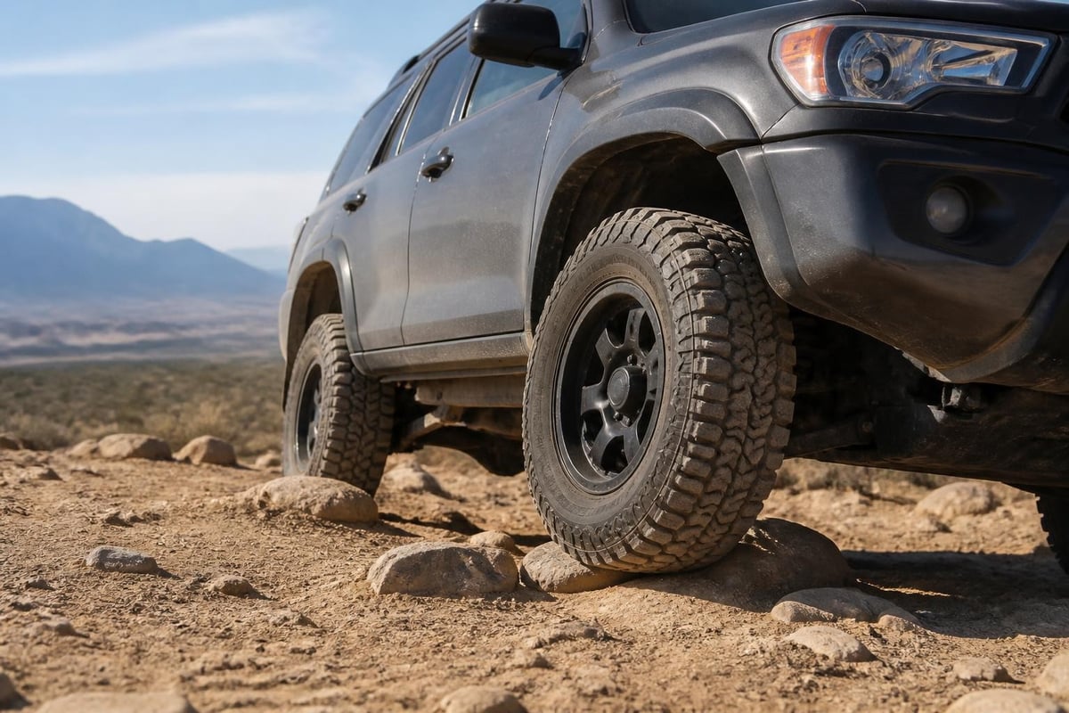 Off-road tire sizing impact
