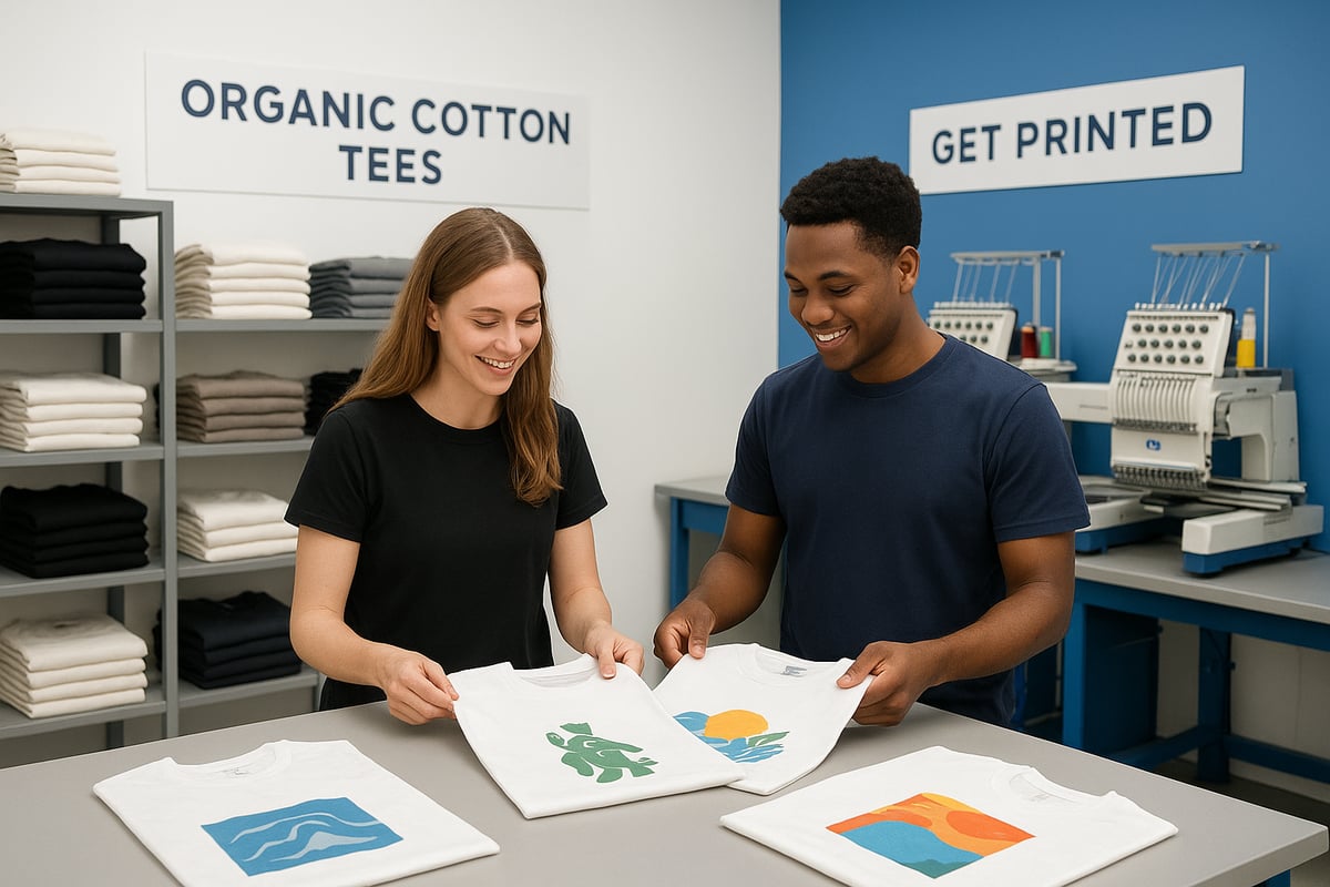 Choosing the Best Printed T-Shirt Supplier in the UK