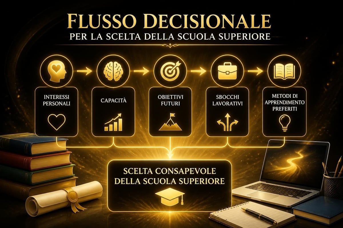 Processo decisionale scelta scuola superiore
