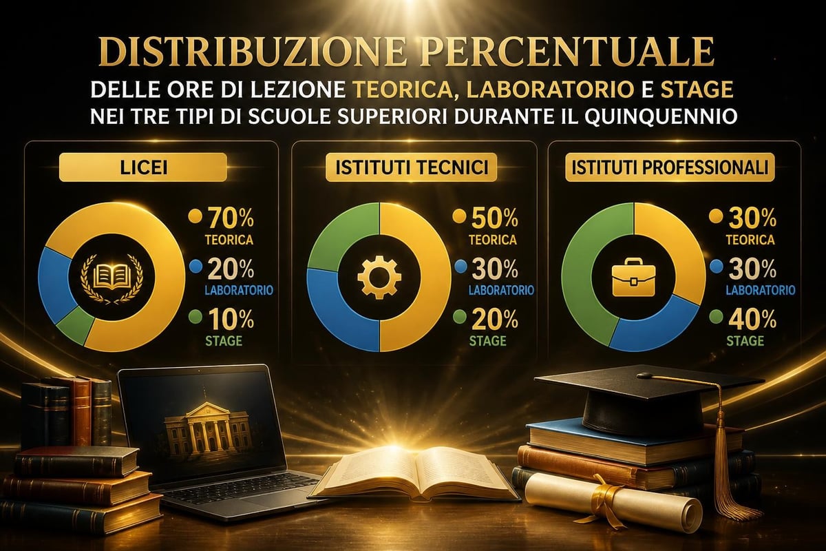 Confronto ore pratiche scuole superiori
