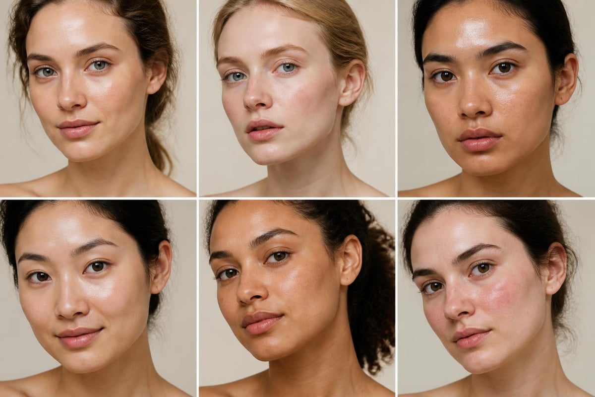 Skin type identification guide