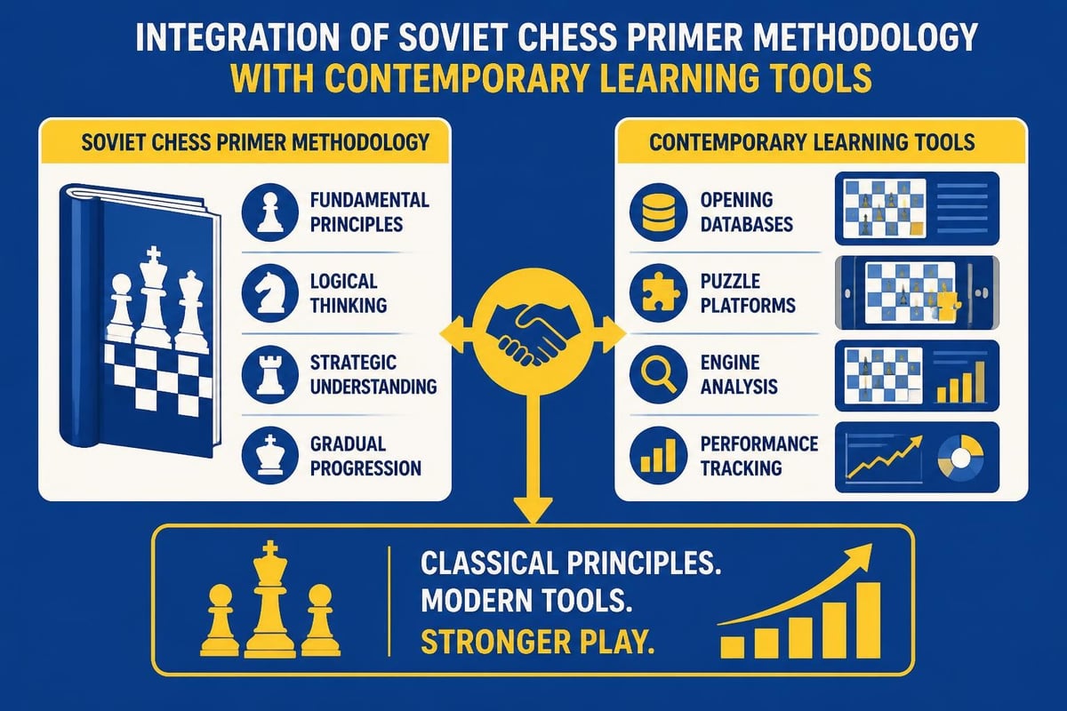 Blending classical and modern chess study