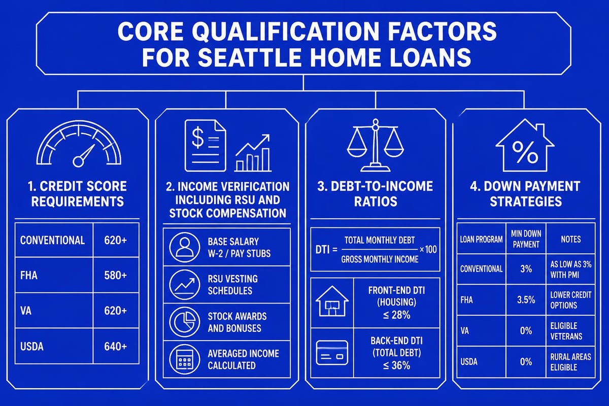 Home loan qualification components