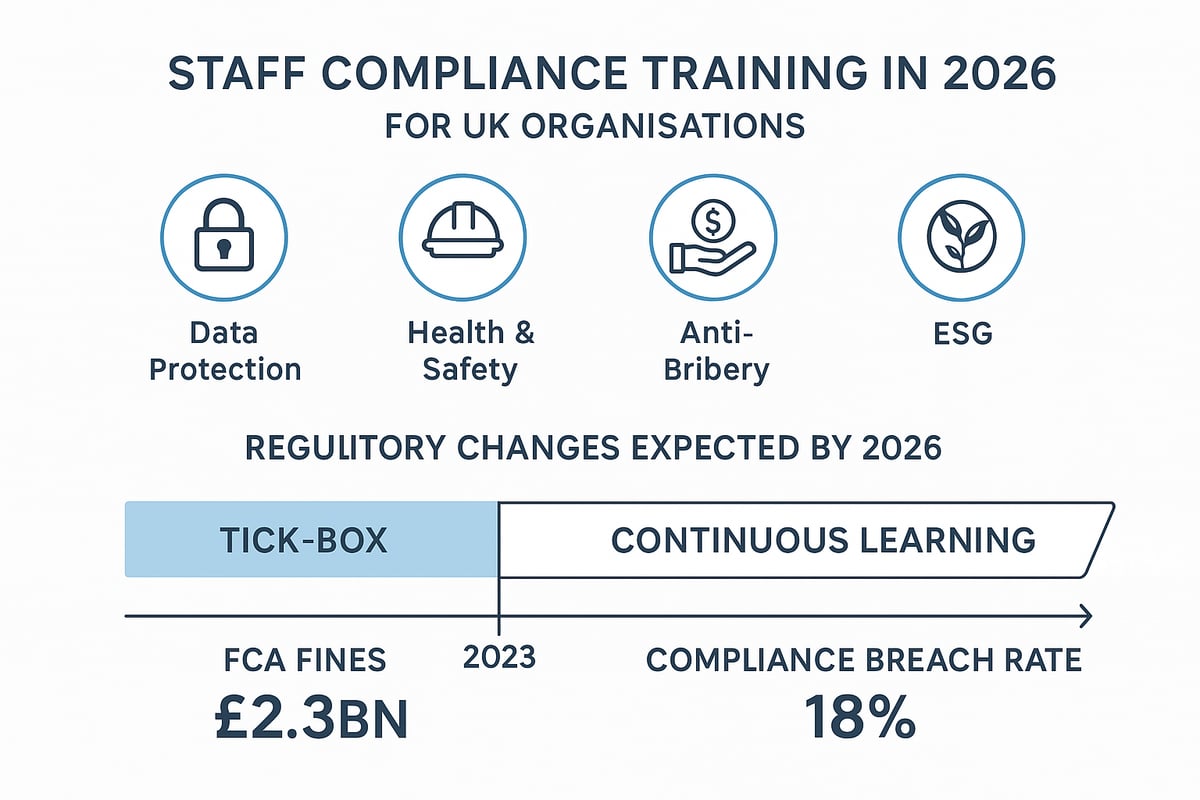 Understanding Staff Compliance Training in 2026