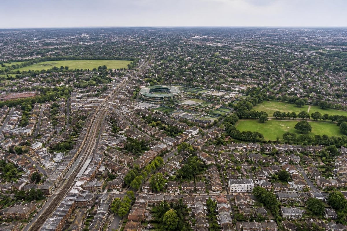 Wimbledon neighborhood map