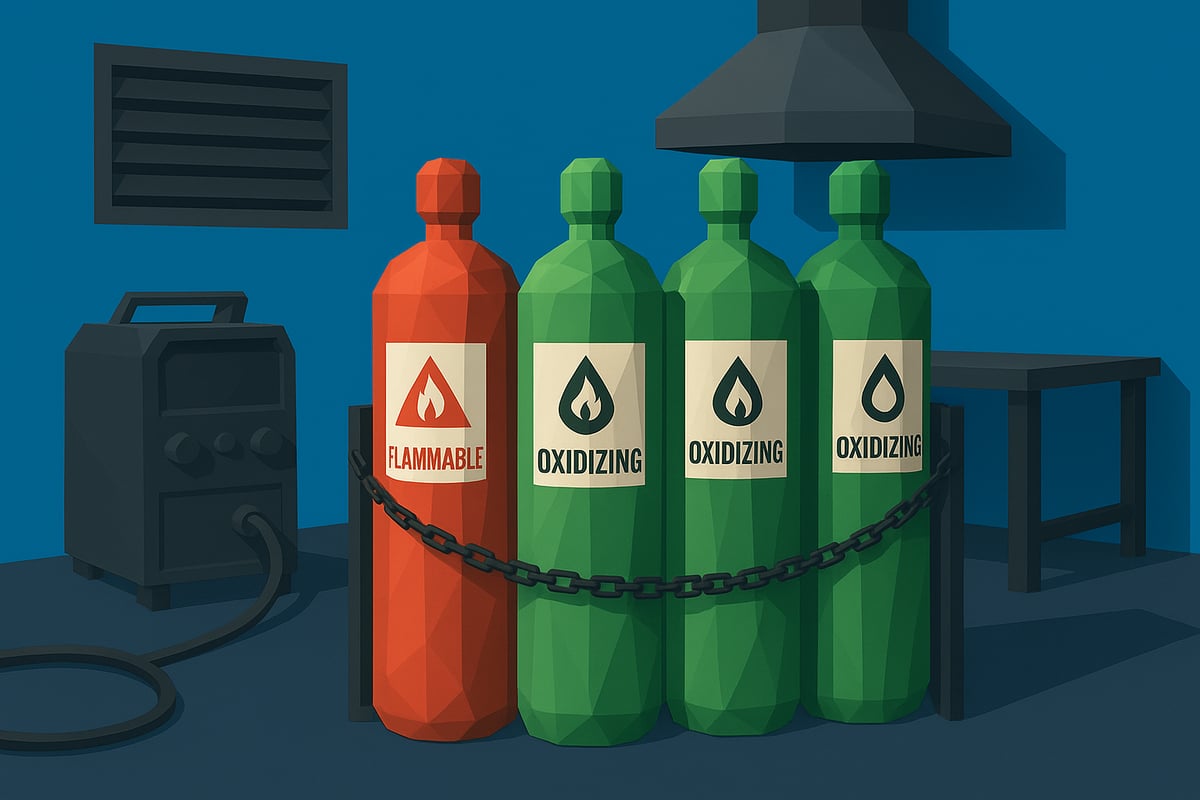 Safe Handling, Storage, and Usage of Welding Gases