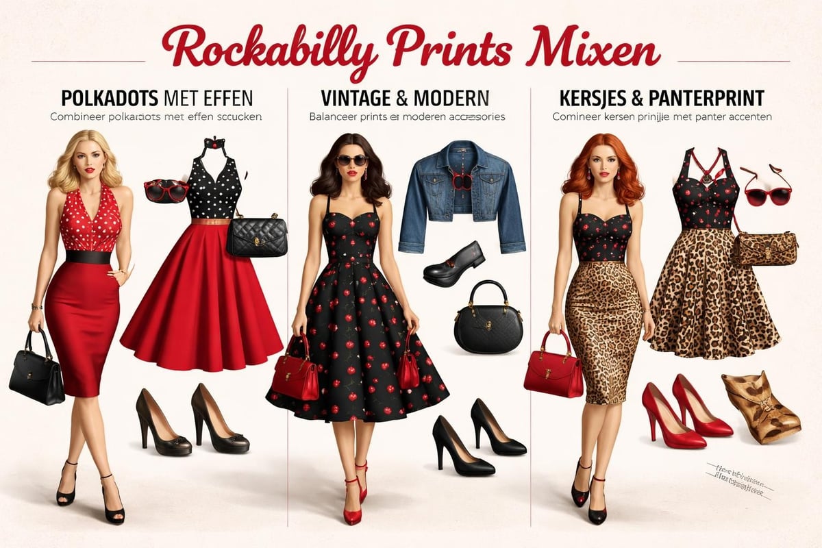 Rockabilly styling combinaties