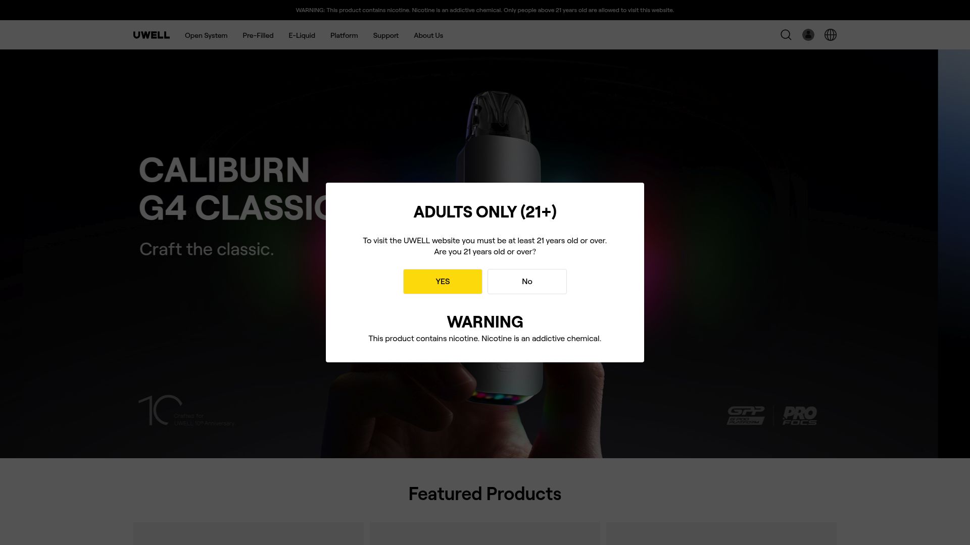 Top 7 Bästa Pod System Pl 2025 För Enkel Vaping - Uwell Caliburn G3