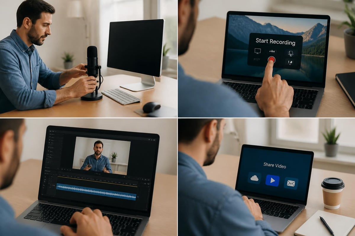 Recording workflow steps