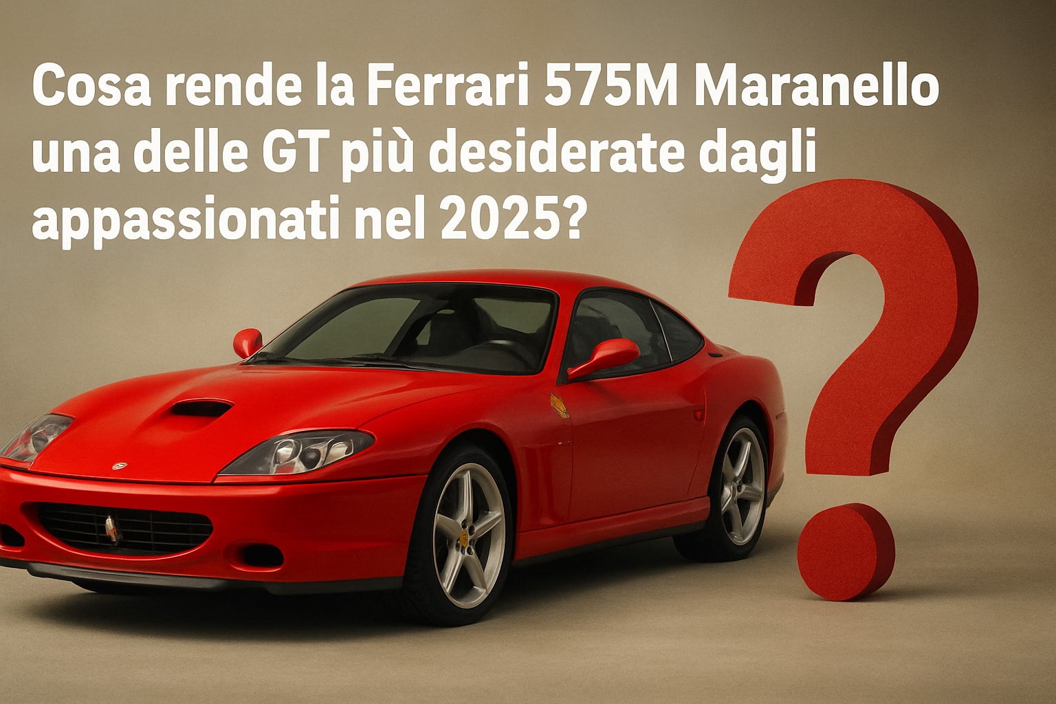 Guida Completa Ferrari 575M Maranello: Storia e Caratteristiche 2025