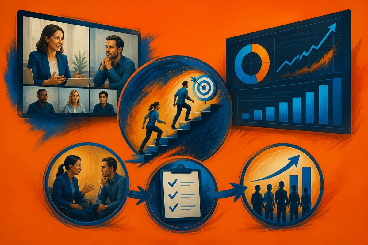 Remote coaching delivery methods