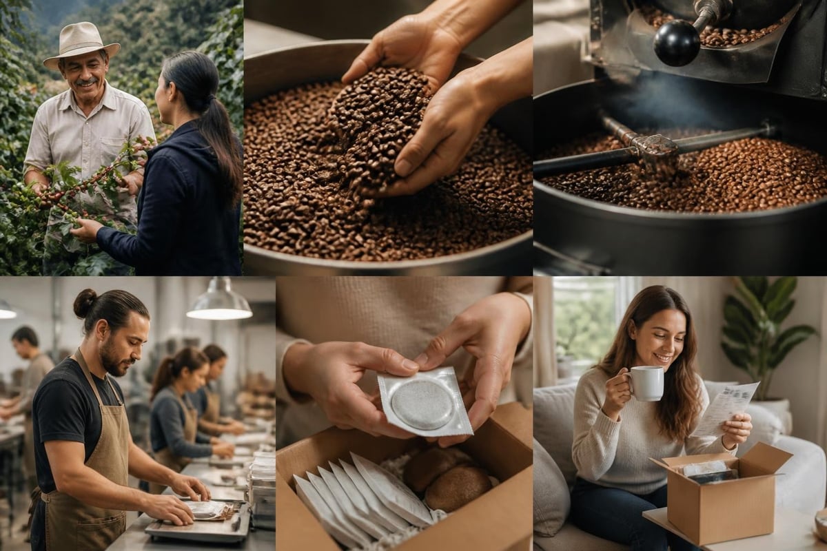 Coffee supply chain transparency