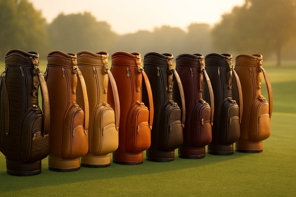 9 Best Luxury Leather Golf Bags for Discerning Players in 2026