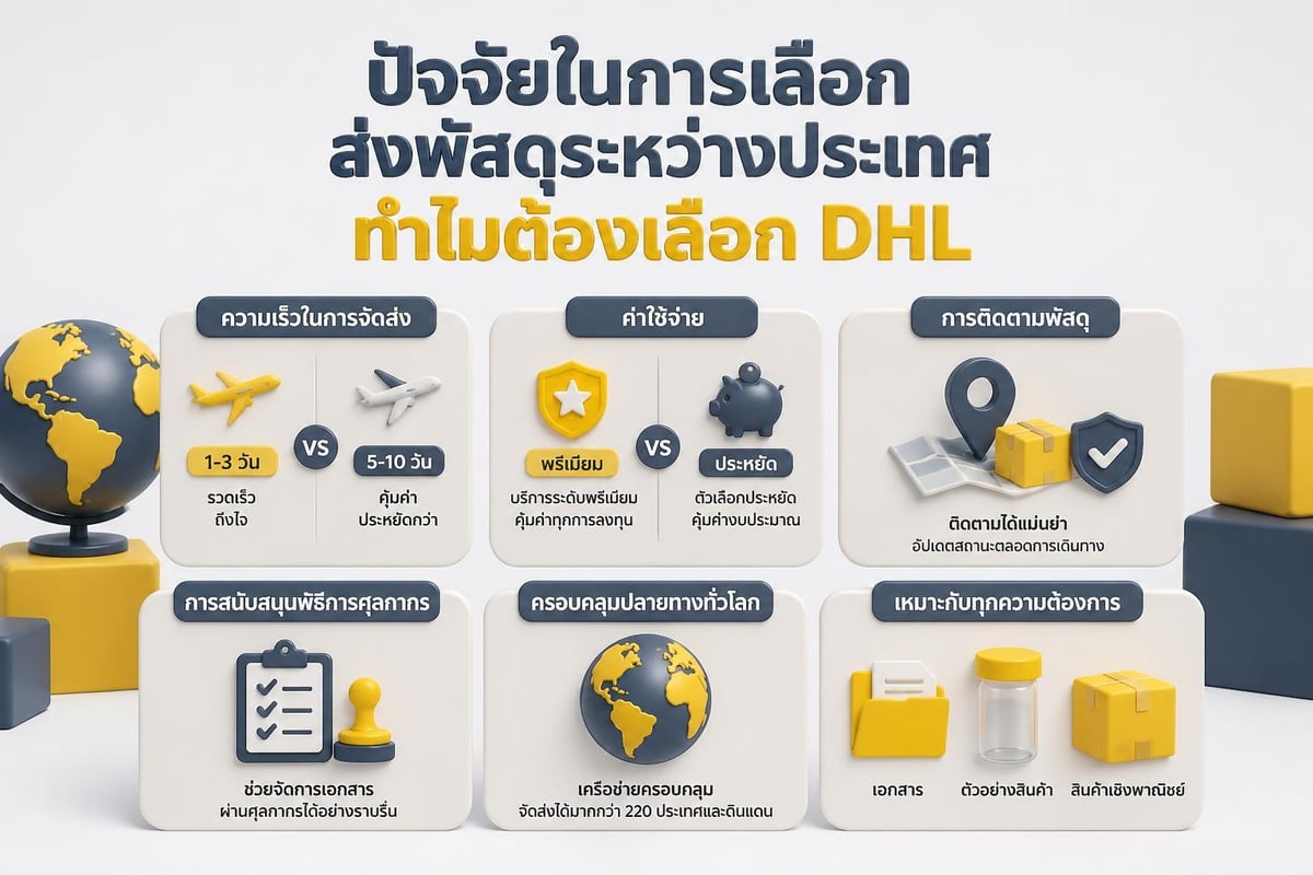 Choosing DHL vs other carriers