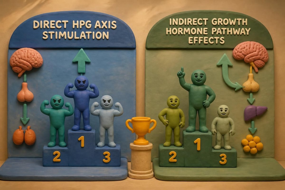 Peptide effectiveness comparison