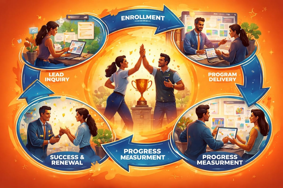 Client journey automation