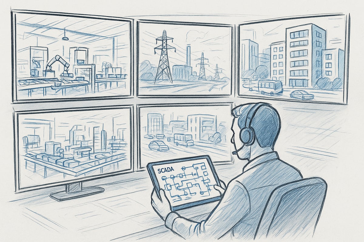 SCADA in der Praxis: Anwendungsbeispiele und Branchenlösungen
