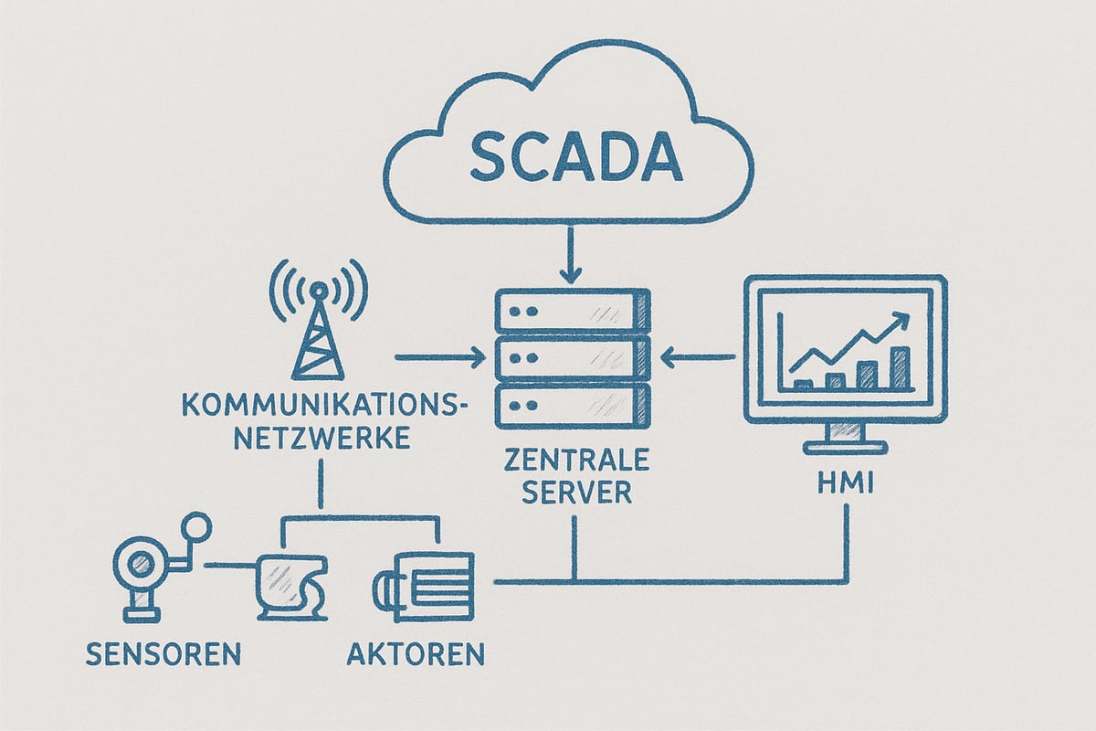 Was ist ein SCADA-System? Definition, Aufbau und Funktionsweise