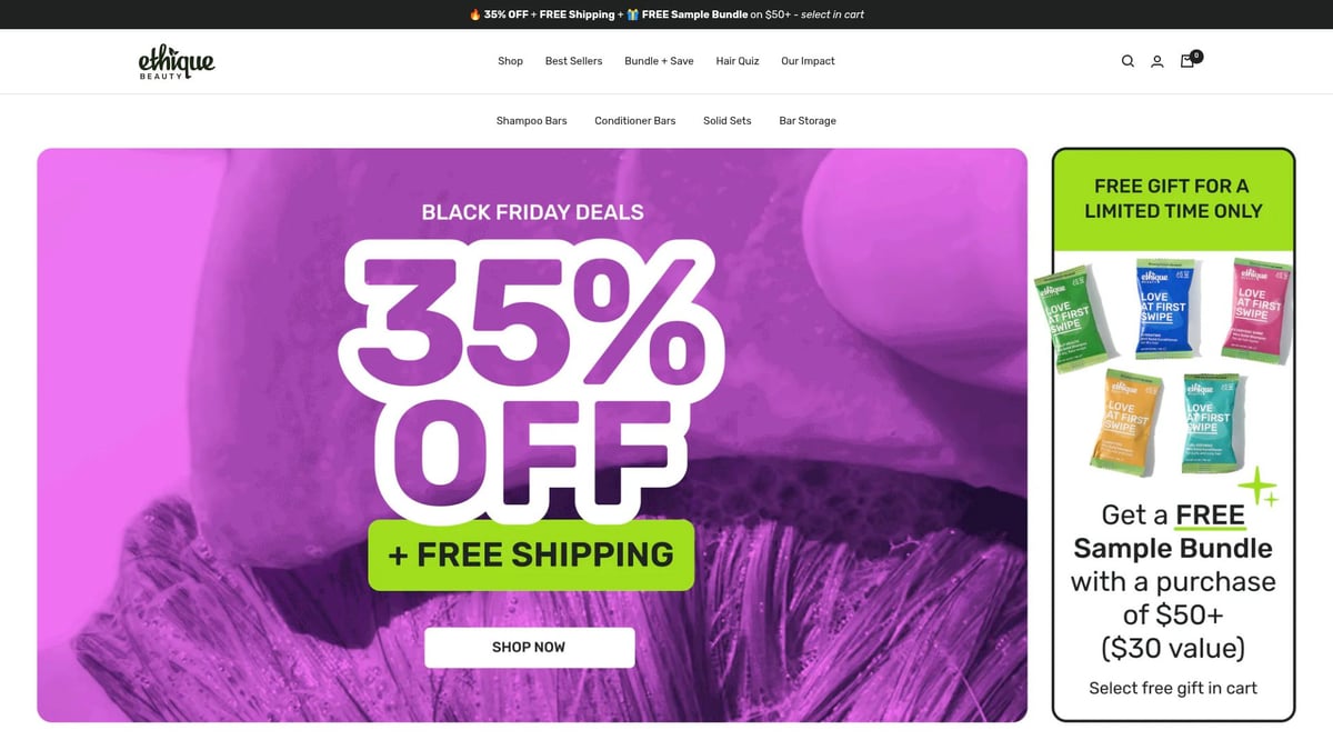 9 Essential Natural Body Care Products to Try in 2026 - Ethique Eco-Friendly Body Wash Bar (Sweet Orange & Vanilla)