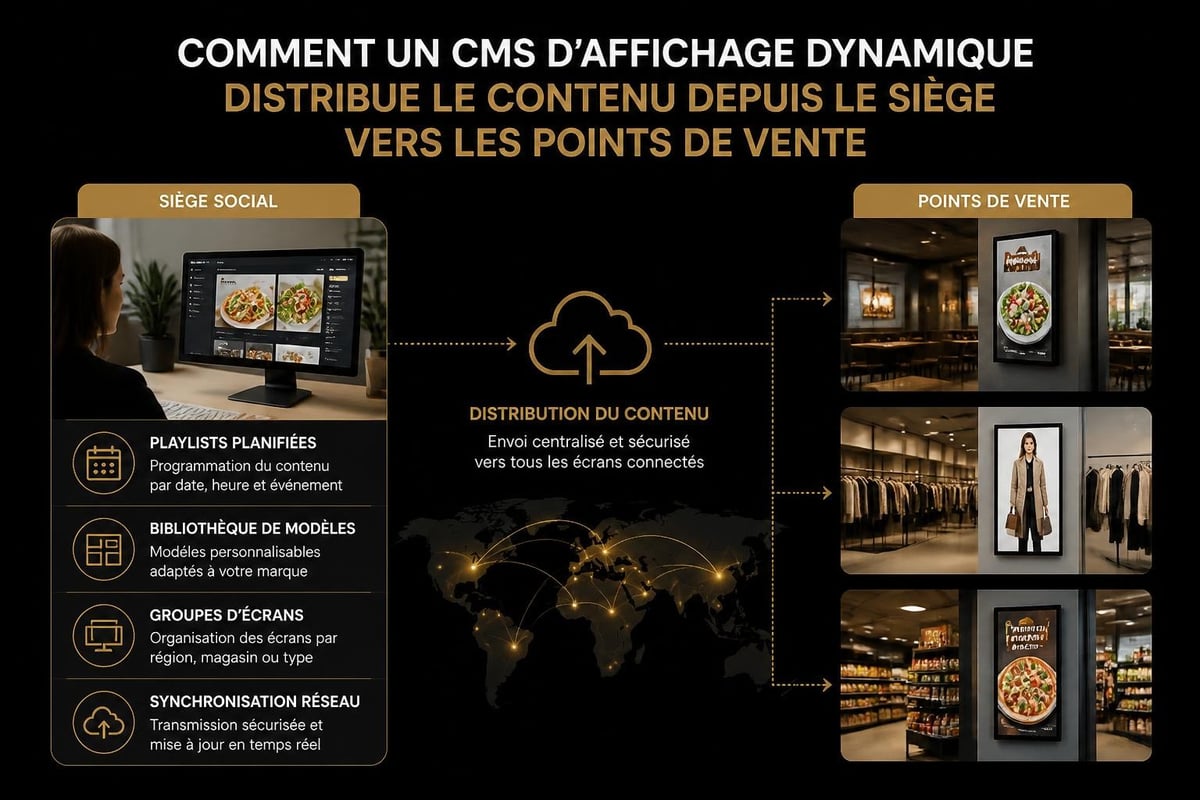 Digital signage system architecture