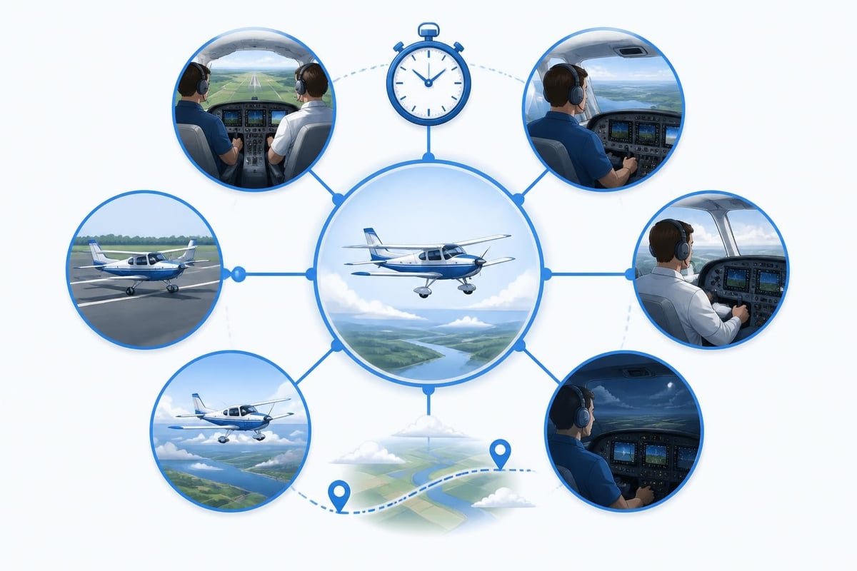 Flight time categories