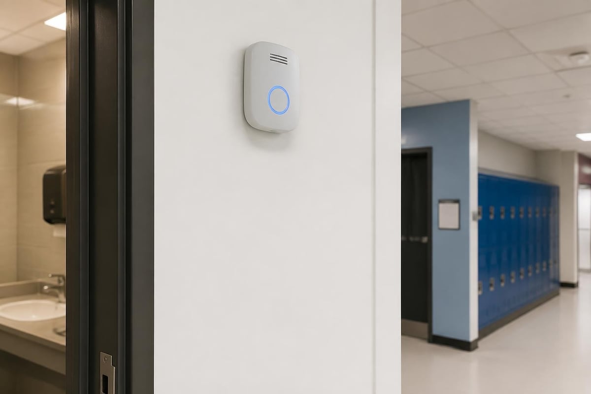 Vape detector installation locations