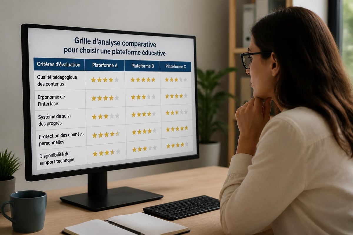 Critères d'évaluation des plateformes