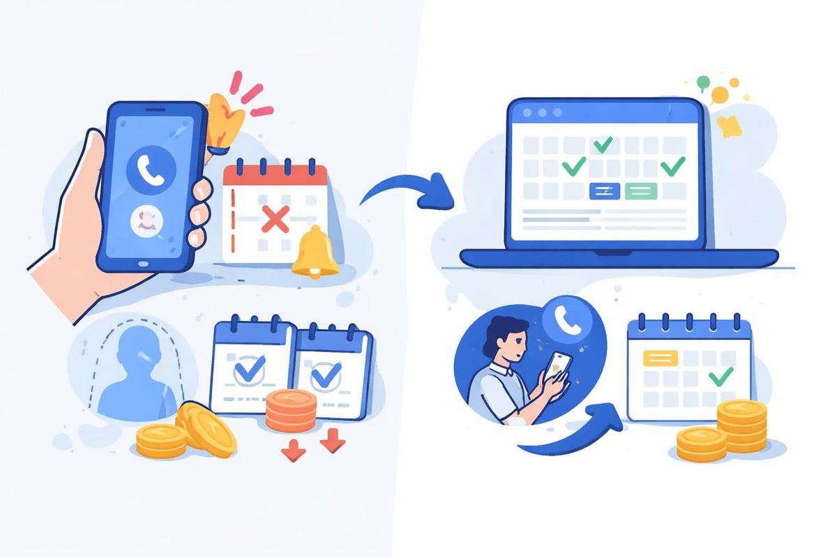 Hairdressers booking revenue impact