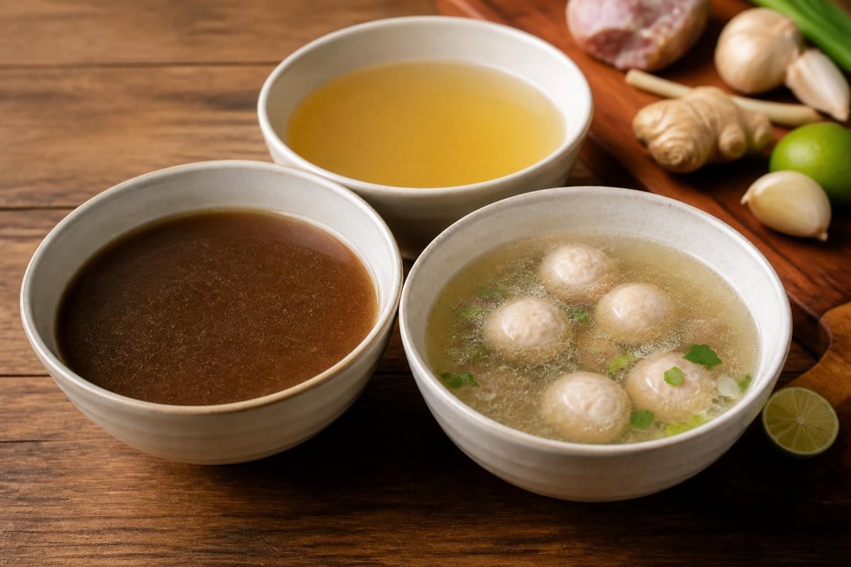 Variasi bumbu bakso kuah