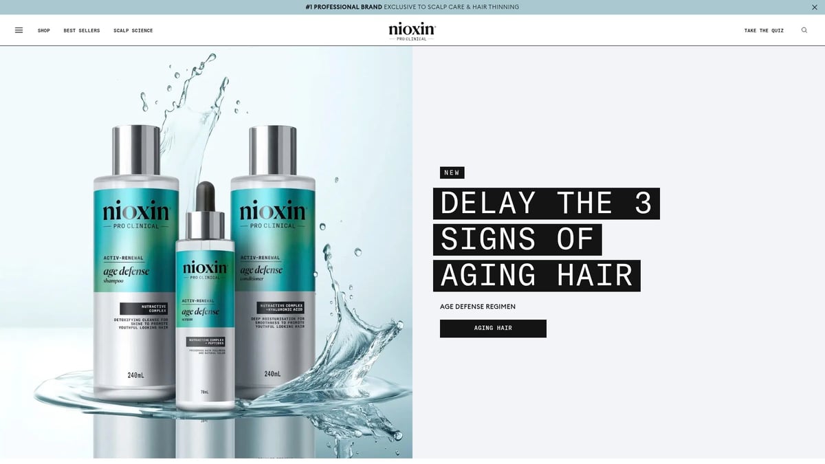 7 Best Thickening Spray For Thinning Hair Choices In 2026 - Nioxin 3D Styling Thickening Spray