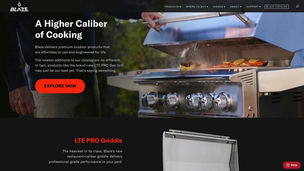 9 Best Built In Grills For Outdoor Kitchen in 2026 - Blaze Professional LUX 34-Inch Built-In Grill