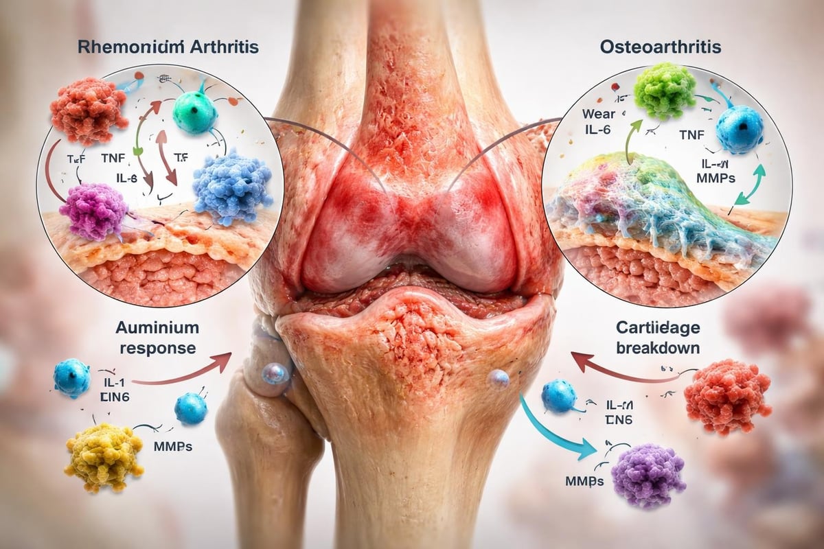 Joint inflammation mechanisms