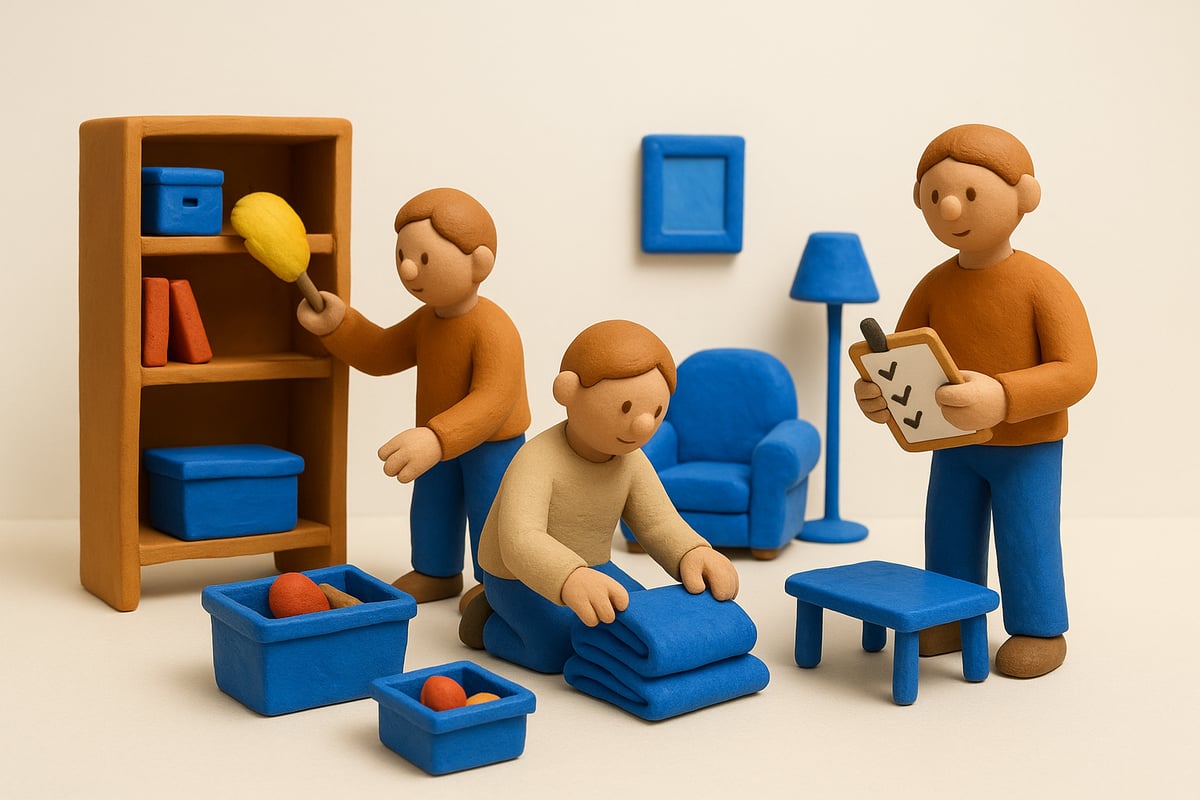 Manual Decluttering Techniques for Real Estate Photos