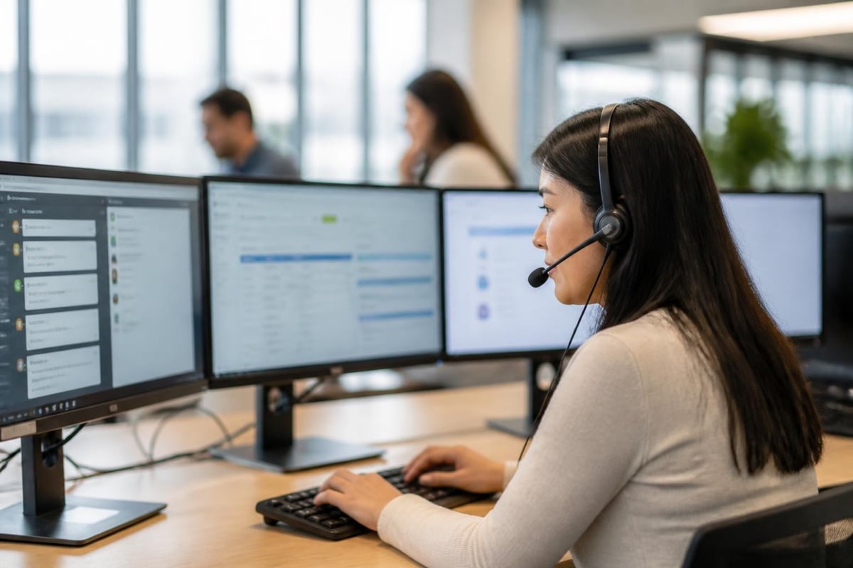 Service contact center channel integration