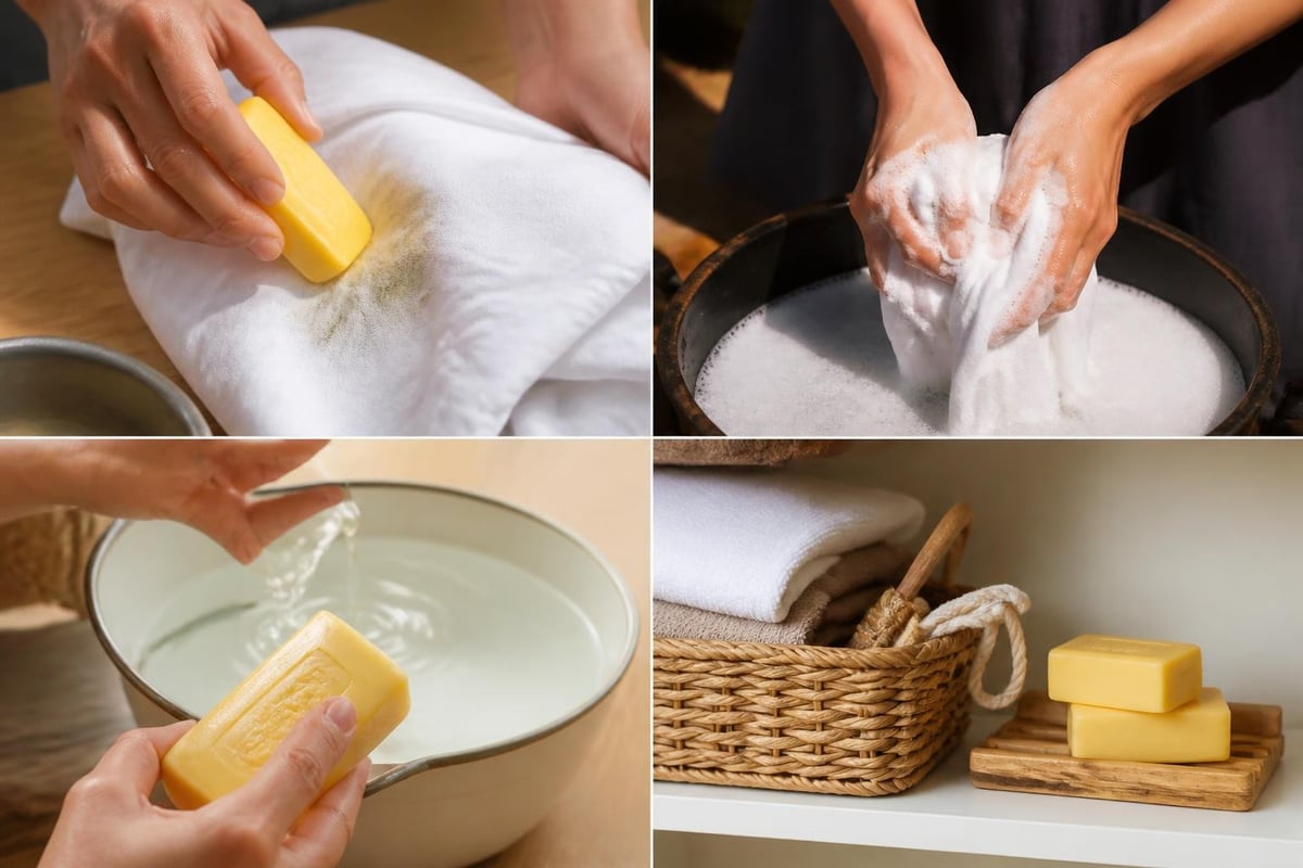Sunlight Soap cleaning methods