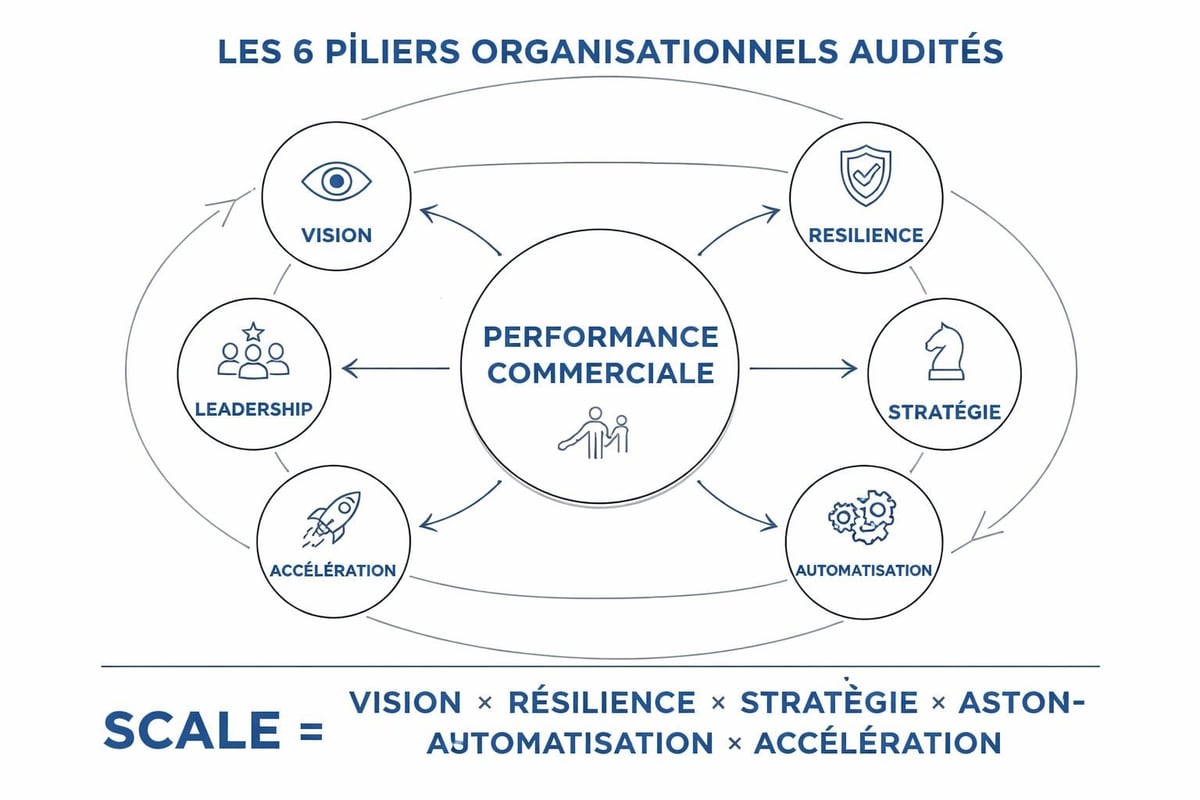 Six dimensions organisationnelles