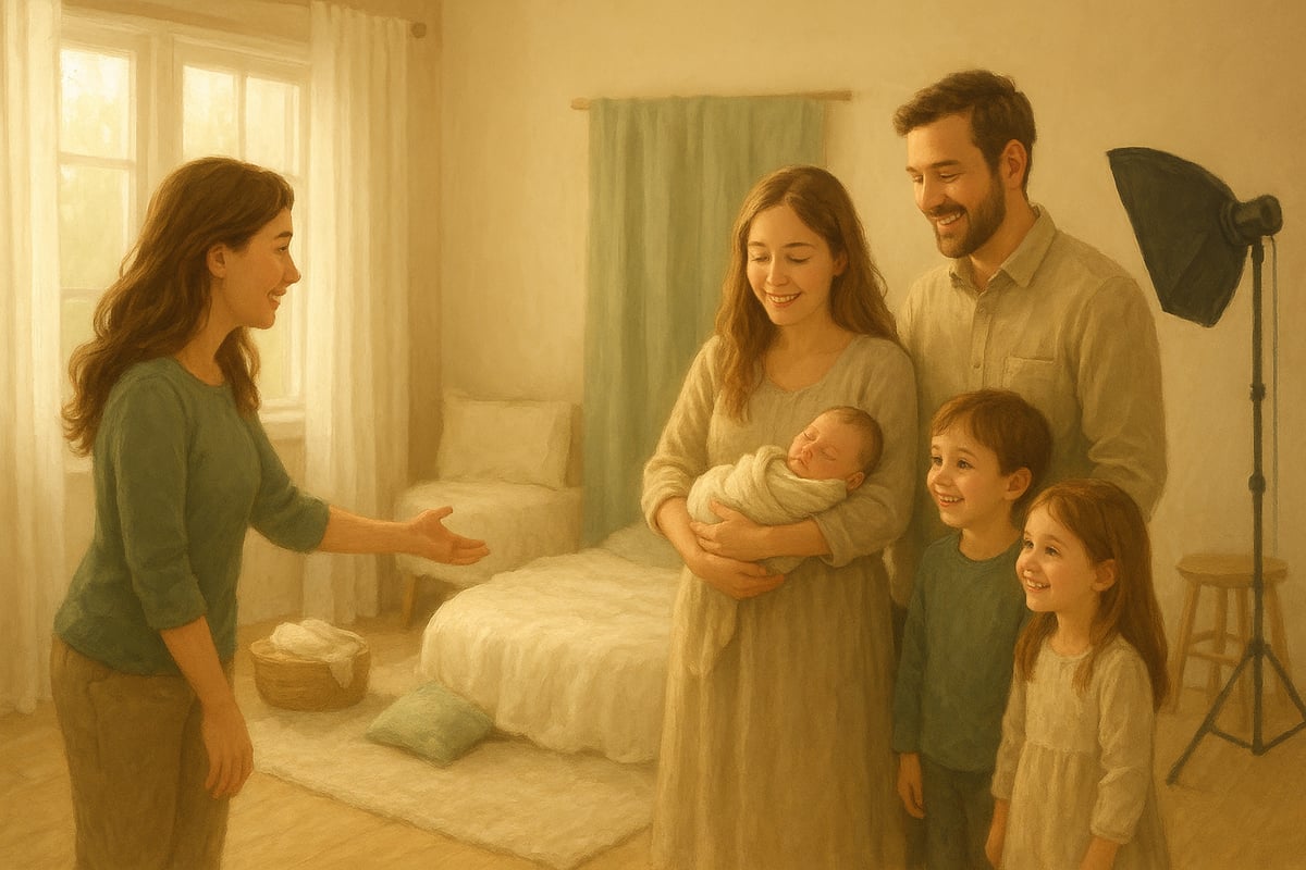 The Newborn Photo Session: Step-by-Step Experience