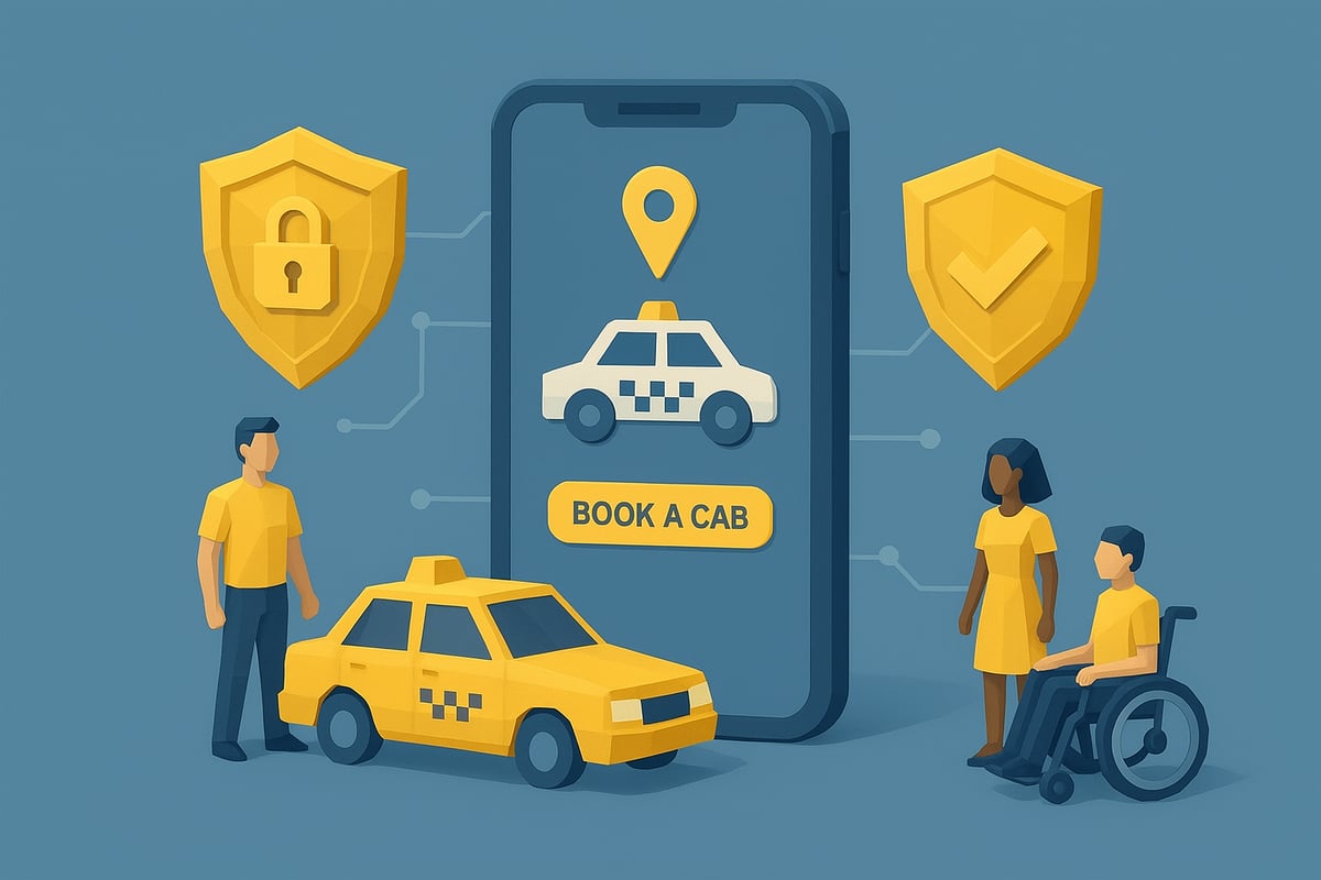 Safety, Security, and Customer Protections in Online Cab Booking