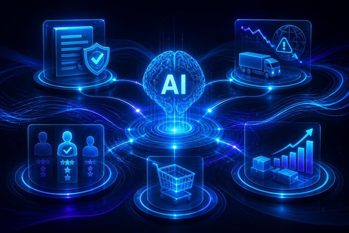 AI-enhanced ERP workflow