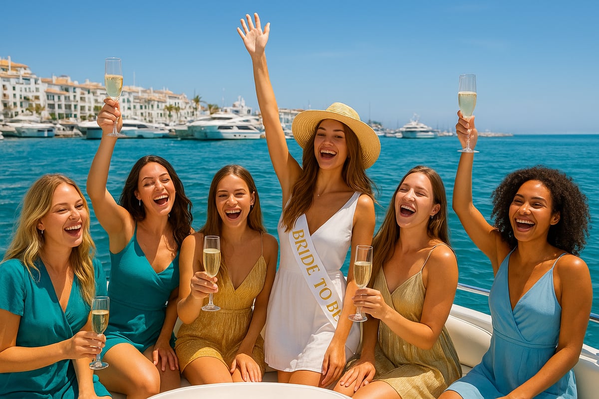 Why Choose Marbella for Your 2025 Hen Do Boat Party?