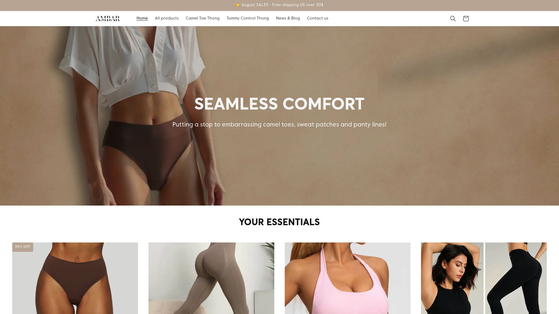 The Ultimate Guide to Camel Panties for Beginners (2025) - Ambar Wear: Seamless Solutions for Everyday Confidence