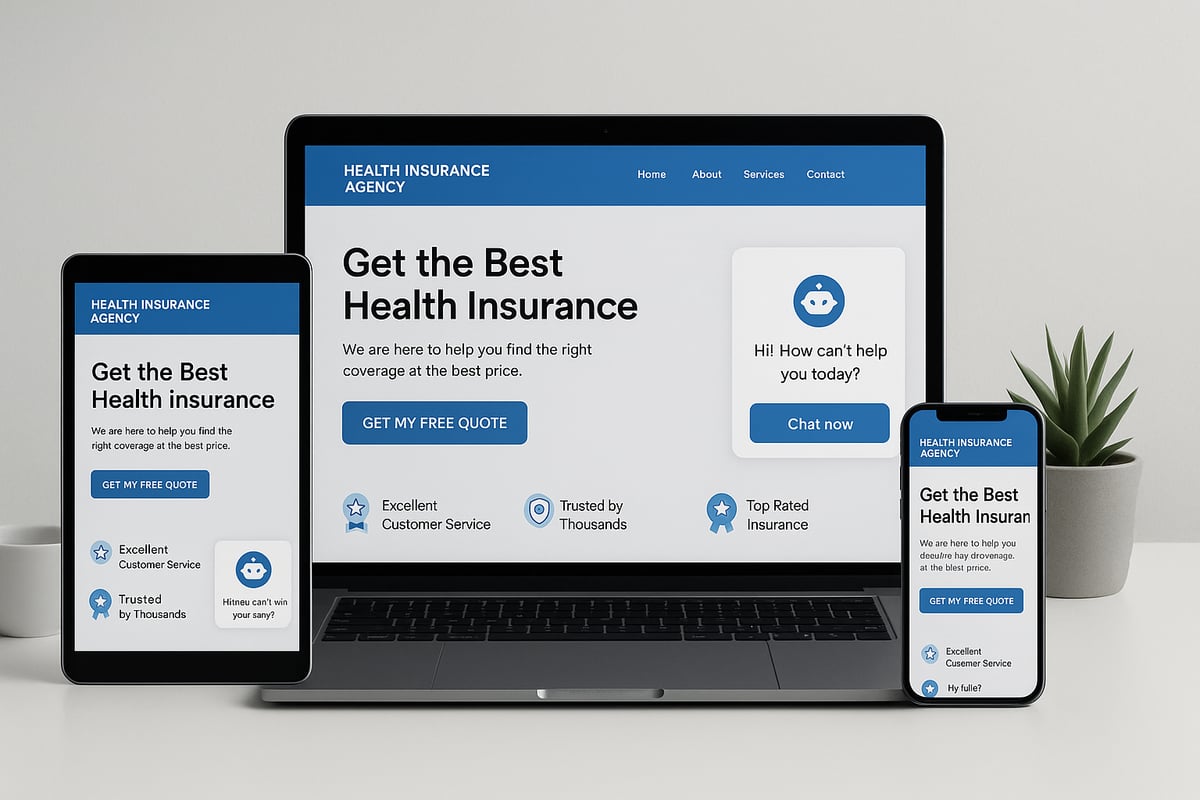 Step 1: Building a High-Converting Health Insurance Website